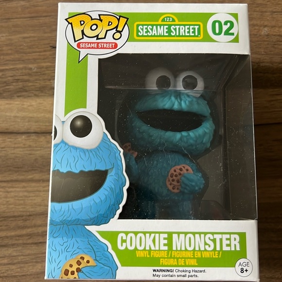 NWOT - POP Sesame Street 02 Cookie Monster - Picture 2 of 4